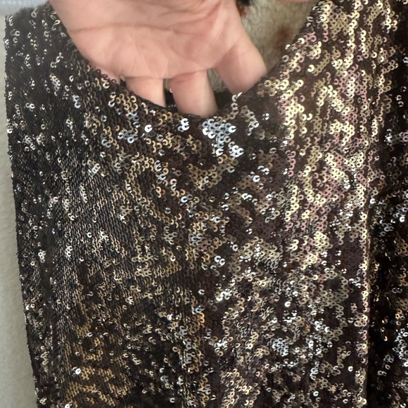 Leopard Print Sequin dress - Picture 5 of 7